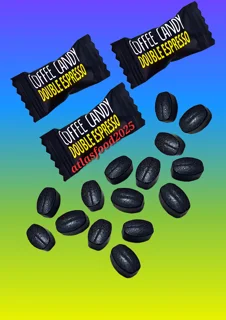قرص قهوه دبل اسپرسو کافی کندی coffee candy double espresso